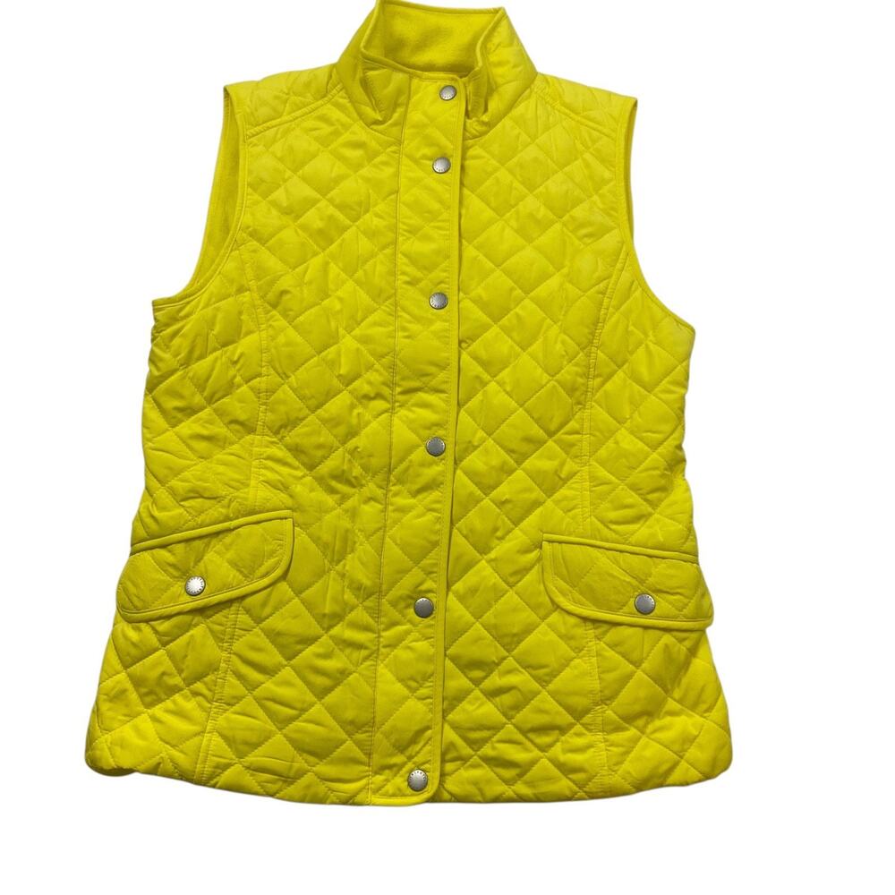 Talbots Quilted puffer Full Zip vest Women's size XS